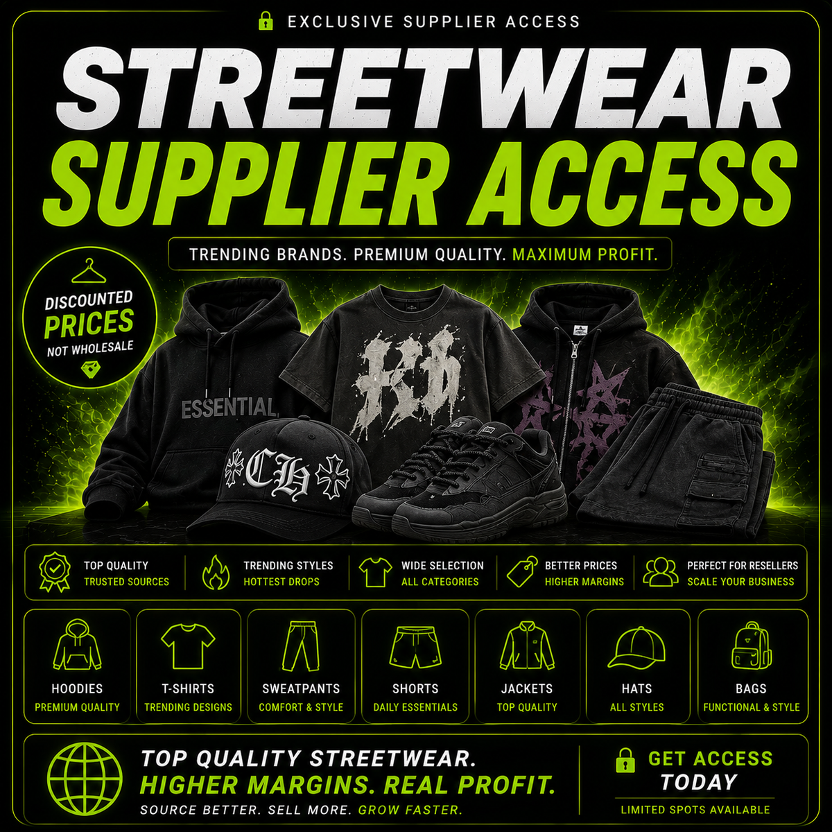 STREETWEAR ACCESS